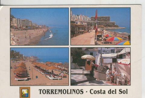 Postal 009411: Torremolinos-Costa del Sol, vistas diversas