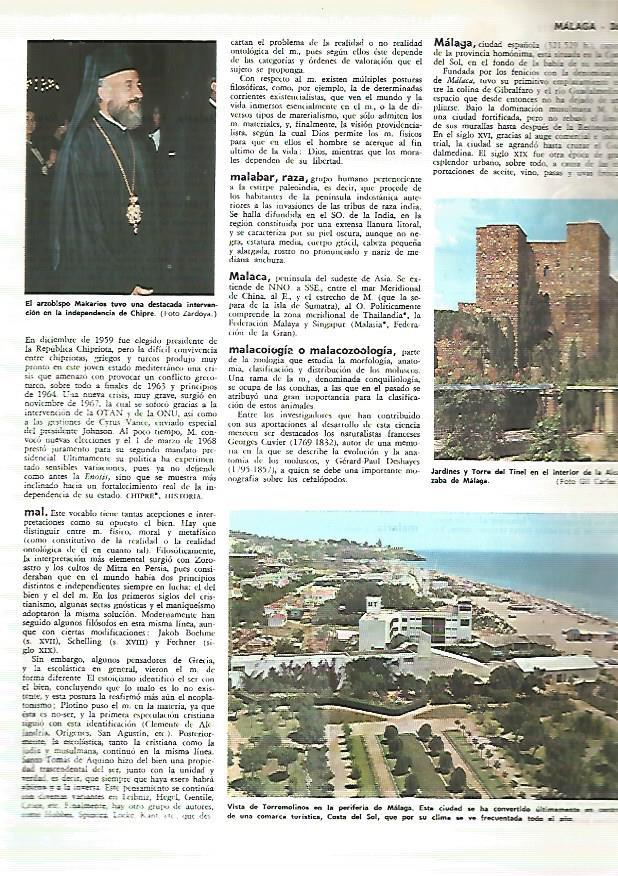 LAMINA MONITOR 0341: ALCAZABA DE MALAGA. VISTA DE TORREMOLINOS