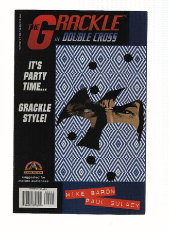 THE GRACKLE in Double Cross, Volume 1, Numero 02: The Ultimate Fashion Statement (Acclaim 1997)