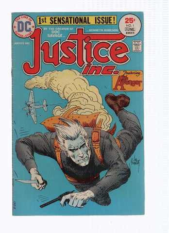 JUSTICE INC., Volume 1, Numero 01: This Night, an Avenger is Born! (DC 1975)