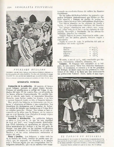 LAMINA 3216: BULGARIA. Musicos en Sofia. Campesinas secando hojas