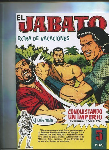 Facsimil: El Jabato extra de vacaciones: Conquistando un imperio