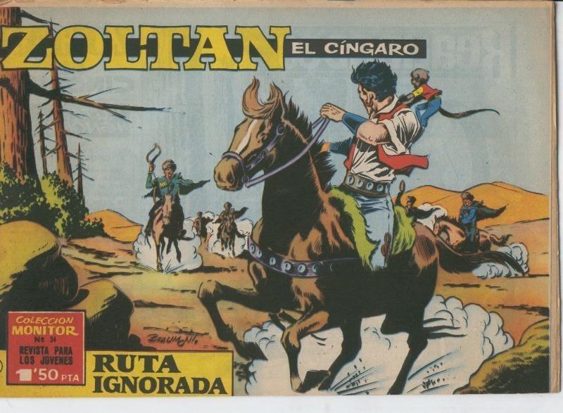 Zoltan el Cingaro numero 24: Ruta ignorada (cubierta suelta)