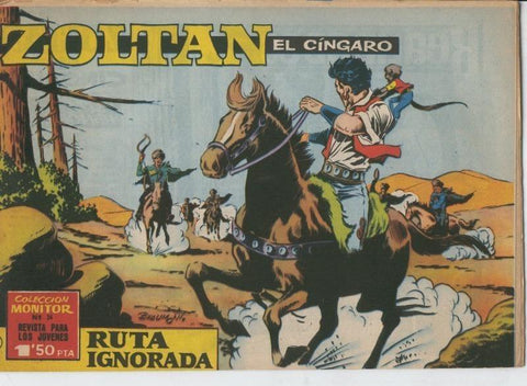 Zoltan el Cingaro numero 24: Ruta ignorada (cubierta suelta)