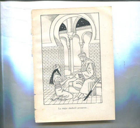 Grabado publicado en la obra El Conde Lucanor, grabado numero 7