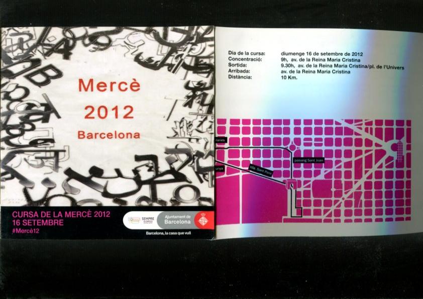 Propaganda cursa de la merced 2012