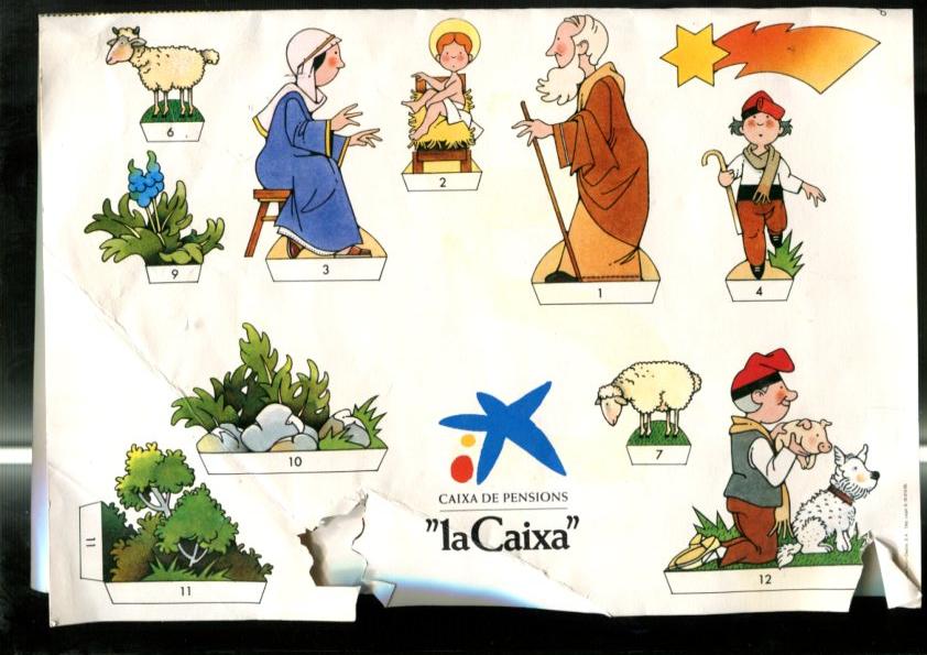 Belen papel de la Caixa