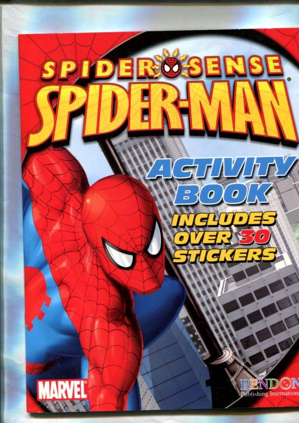 Revista Juego : Spider Sense Spiderman: Activity Book, includes over 30 stickers