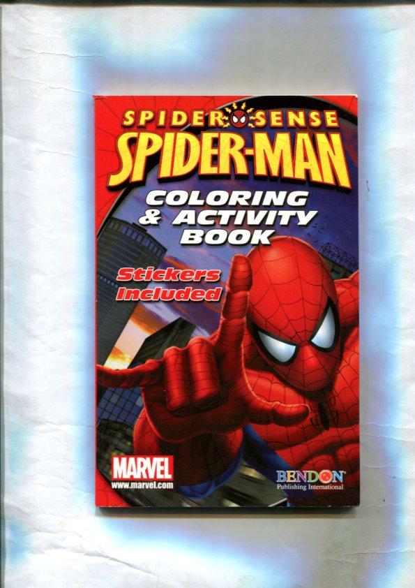 Revista Juego : Spider Sense Spiderman: Coloring & Activity Book, Stickers included