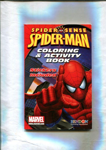 Revista Juego : Spider Sense Spiderman: Coloring & Activity Book, Stickers included