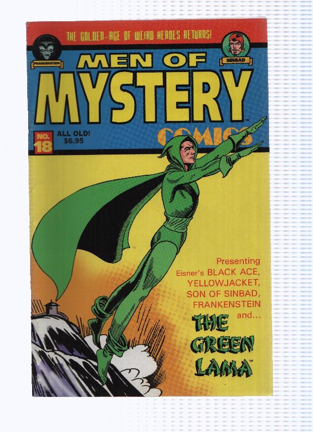 GOLDEN AGE MEN OF MYSTERY, Numero 18: THE GREEN LAMA (AC Comics 1996)