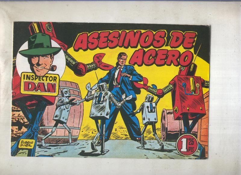 Inspector Dan facsimil numero 62: Asesinos de acero