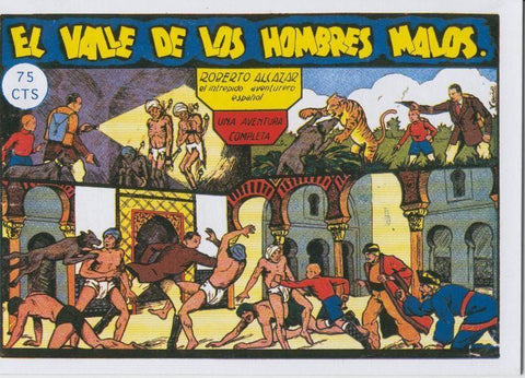 Roberto Alcazar y Pedrin facsimil numero 0026: El valle de los hombres malos