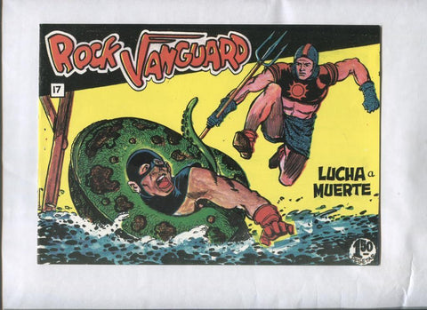 Facsimil: Rock Vanguard numero 17: Lucha a muerte