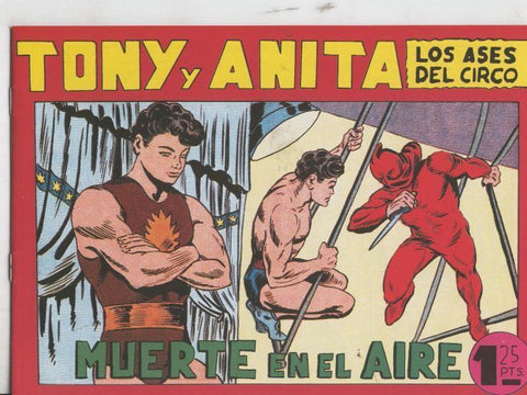 Tony y Anita facsimil numero 041: Muerte en el aire