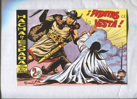 Facsimil: Hacha y Espada numero 20: Piratas a la vista