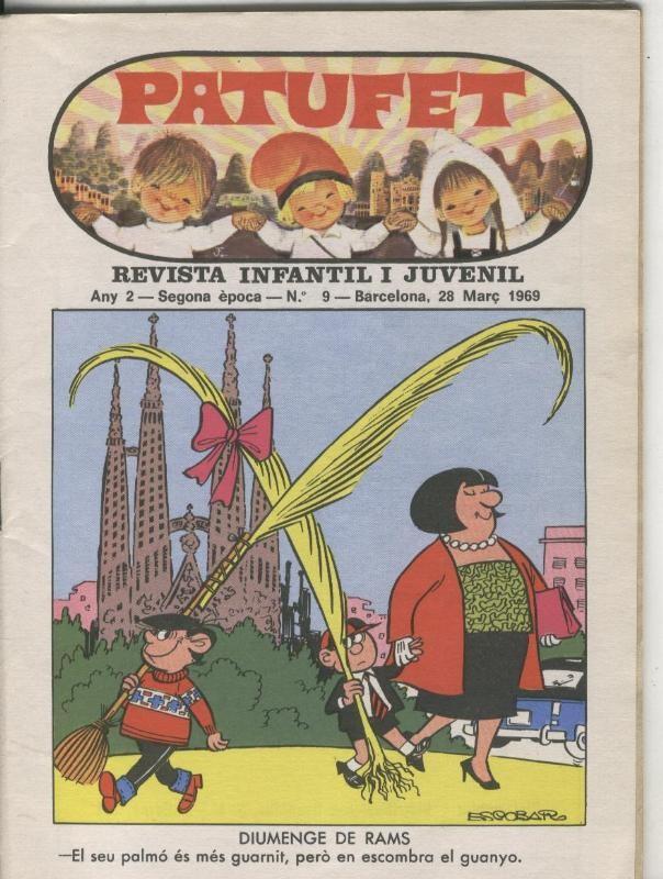 Patufet segona epoca numero 009: portada de Escobar
