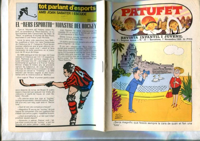 Patufet segona epoca numero 025: Portada de Peñarroya