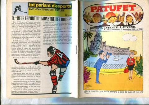 Patufet segona epoca numero 025: Portada de Peñarroya