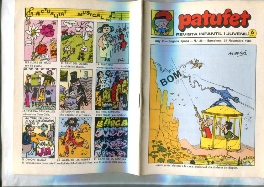 Patufet segona epoca numero 026: portada de Alberdi