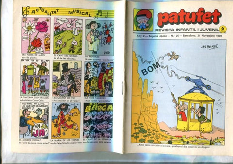 Patufet segona epoca numero 026: portada de Alberdi