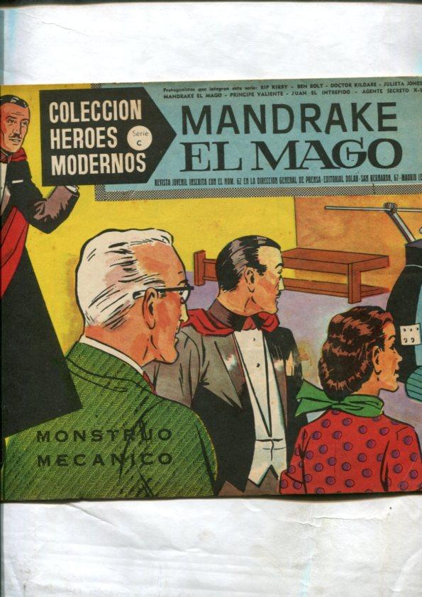 Heroes Modernos serie C numero 07: Mandrake el Mago: Ladrones de joya (numerado 2 en trasera)