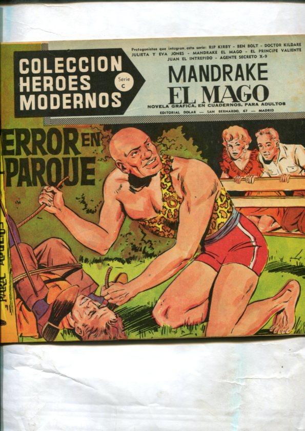 Heroes Modernos serie C numero 33: Mandrake el Mago: Terror en el parque (numerado 2 en trasera)
