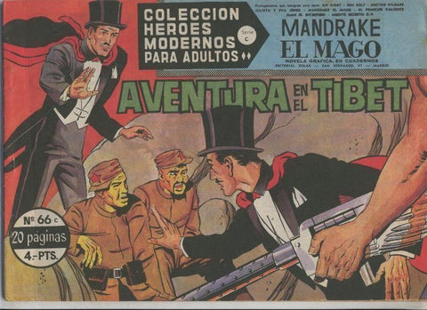 Heroes Modernos serie C numero 66: Mandrake el Mago: Aventura en el Tibet