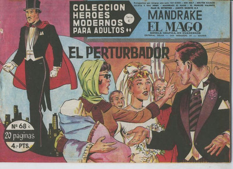 Heroes Modernos serie C numero 68: Mandrake el Mago: El perturbador