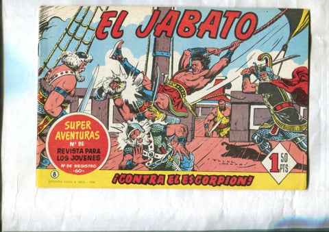 El Jabato facsimil numero 008: Contra El Escorpion
