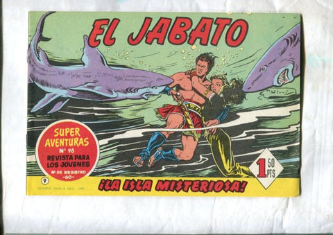 El Jabato facsimil numero 009: La isla misteriosa