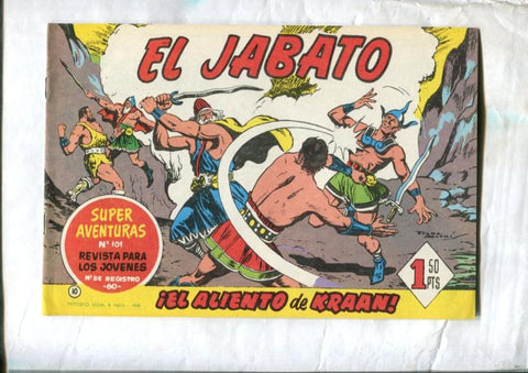 El Jabato facsimil numero 010: El aliento de Kraan