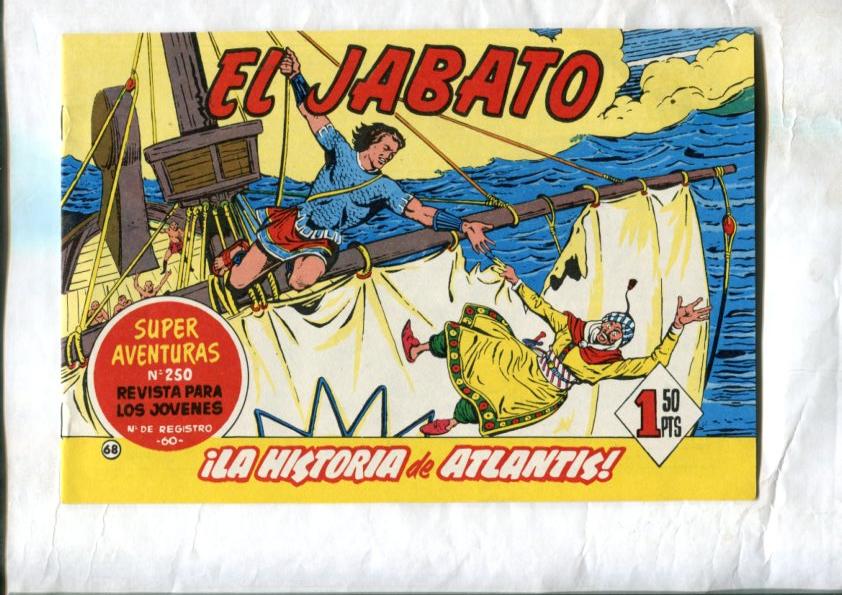 El Jabato facsimil numero 068: La historia de Atlantis