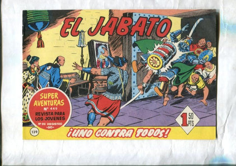 El Jabato facsimil numero 139: Uno contra todos