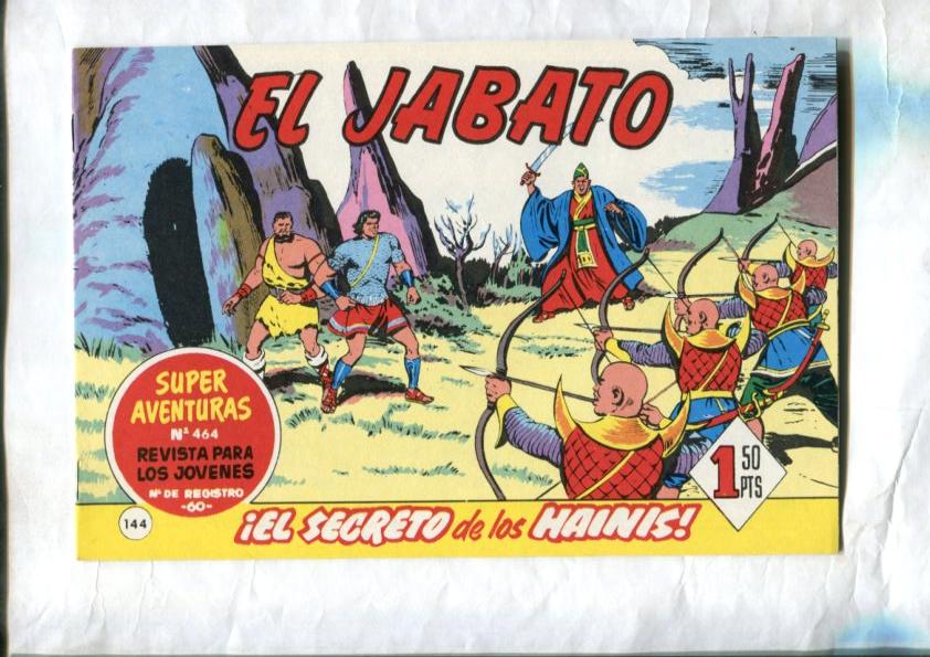 El Jabato facsimil numero 144: El secreto de los Hainis