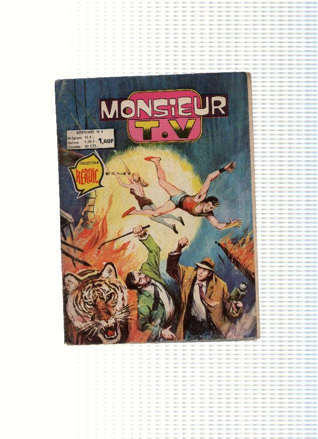 MONSIEUR T.V, Mensuel, Numero 04: Cirques Sans Filets (Aredit 1976)