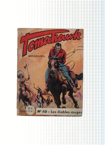 TOMAHAWK, Mensuel, Numero 10: Les Diables Rouges (Jacquier 1959)
