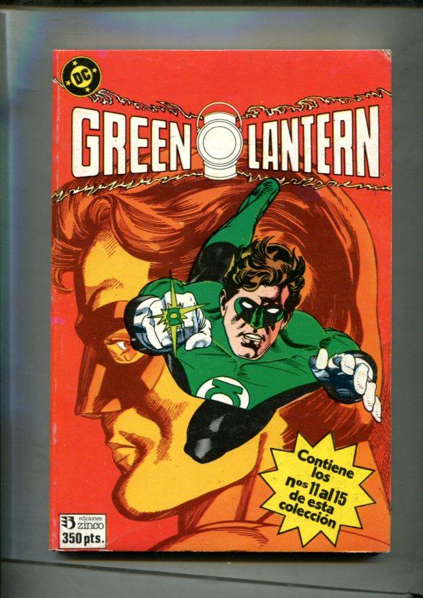 Zinco: Green Lantern retapado numero 11 al 15