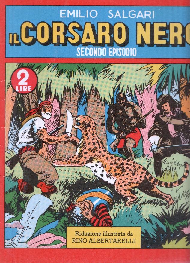 Serie Salgariana 19: IL CORSARO NERO 02 - Emilio Salgari (Editrice Comic Art 1980)