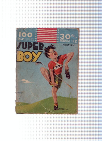 SUPER BOY, Mensuel Numero 12: Jimmy et Johnny (Imperia 1950)