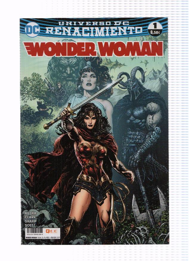 WONDER WOMAN, RENACIMIENTO: Numero 01 (ECC 2017)