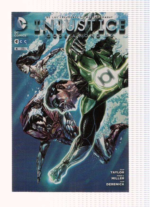 INJUSTICE GODS AMONG US, Volumen 01: Numero 04 (ECC 2013)