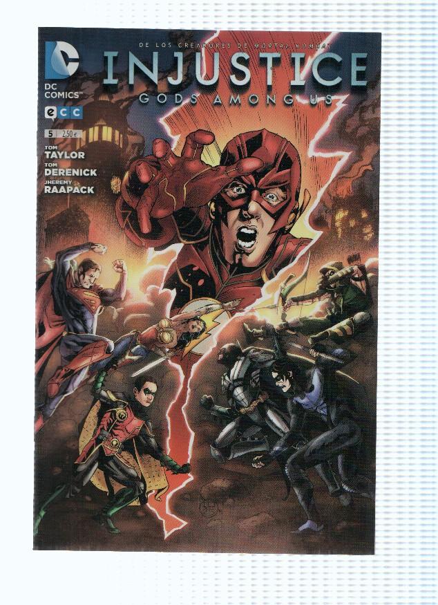 INJUSTICE GODS AMONG US, Volumen 01: Numero 05 (ECC 2013)