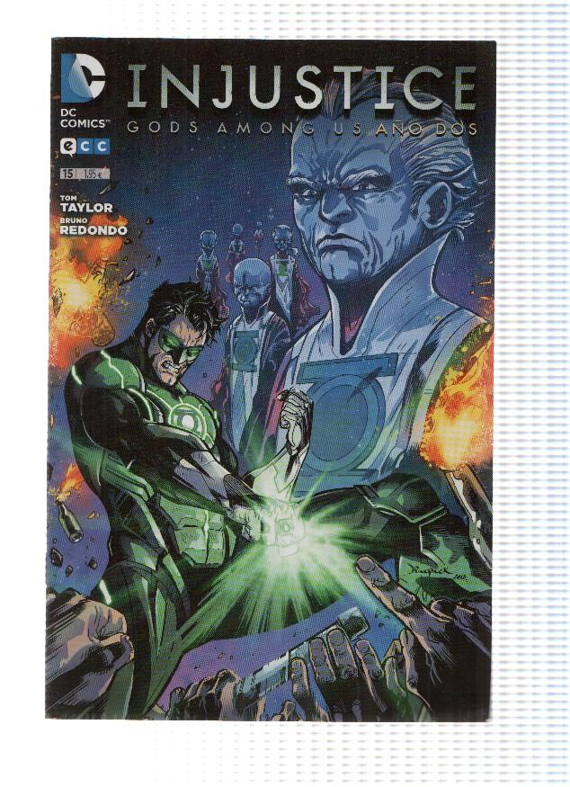 INJUSTICE GODS AMONG US, Volumen 01, Numero 15:  Proteccion (ECC 2013)