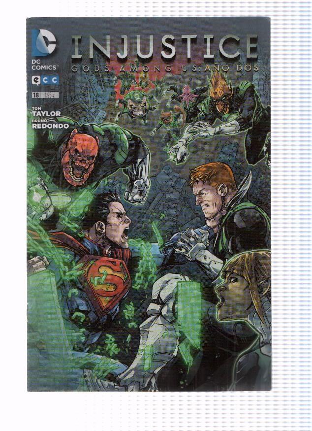INJUSTICE GODS AMONG US, Volumen 01, Numero 18:  Rumbo a la Guerra (ECC 2013)