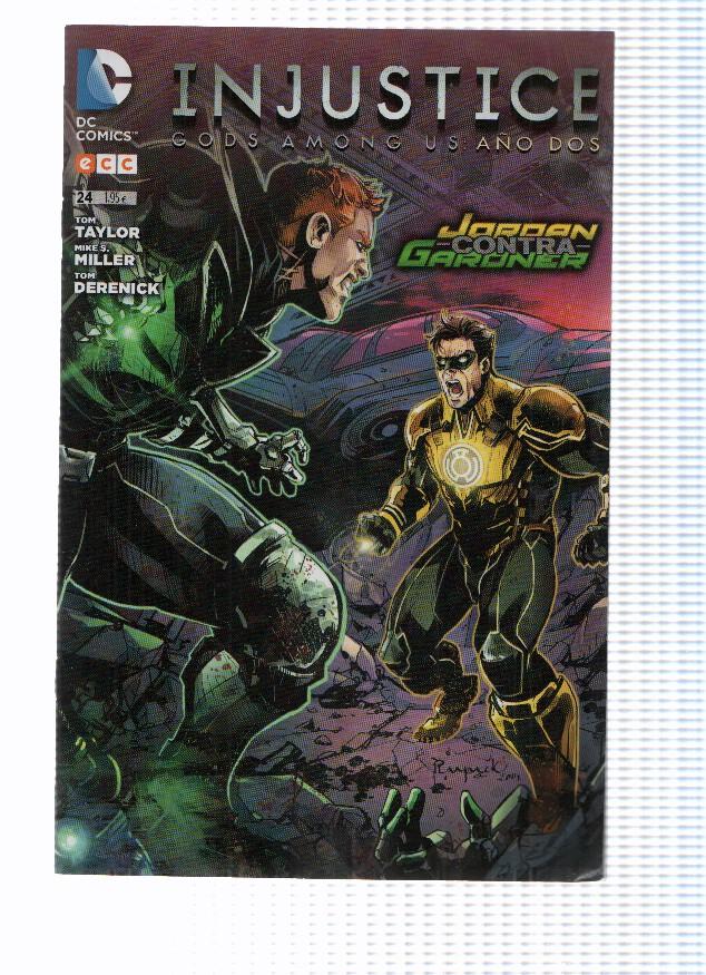 INJUSTICE GODS AMONG US, Volumen 01, Numero 24: Jordan contra Gardner (ECC 2013)