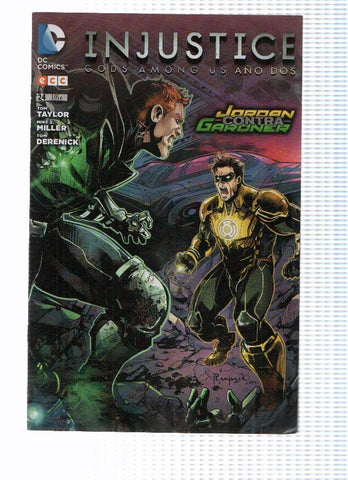 INJUSTICE GODS AMONG US, Volumen 01, Numero 24: Jordan contra Gardner (ECC 2013)