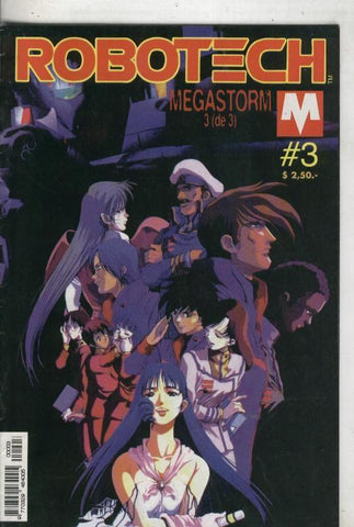 Robotech numero 03: Megastorm