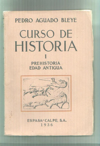 Pedro Aguado Bleye: Curso de Historia