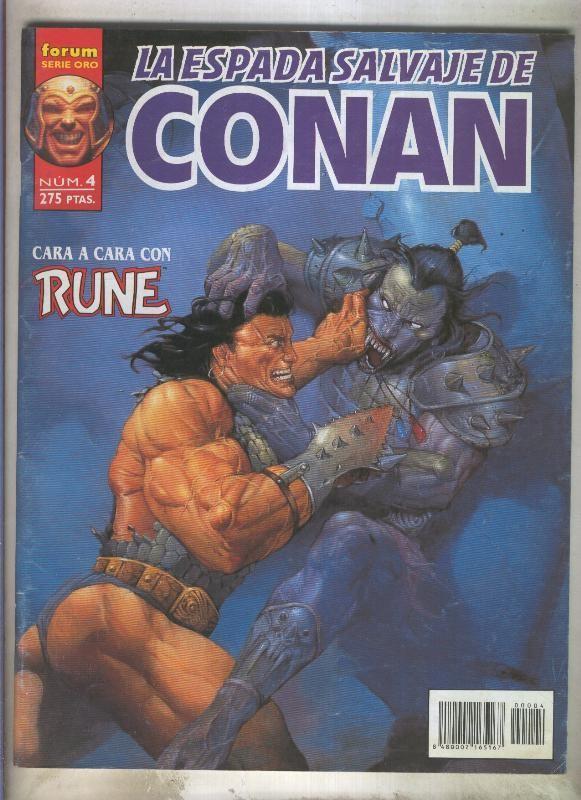 La Espada Salvaje de Conan volumen 2 numero 04 (numerado 4 en interior cubierta)